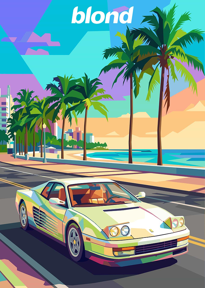 Frank Ocean Blond Album Cover Art