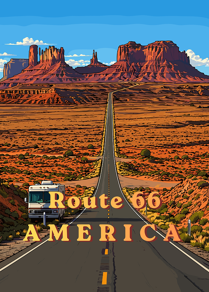 Route 66 America RV Landscape