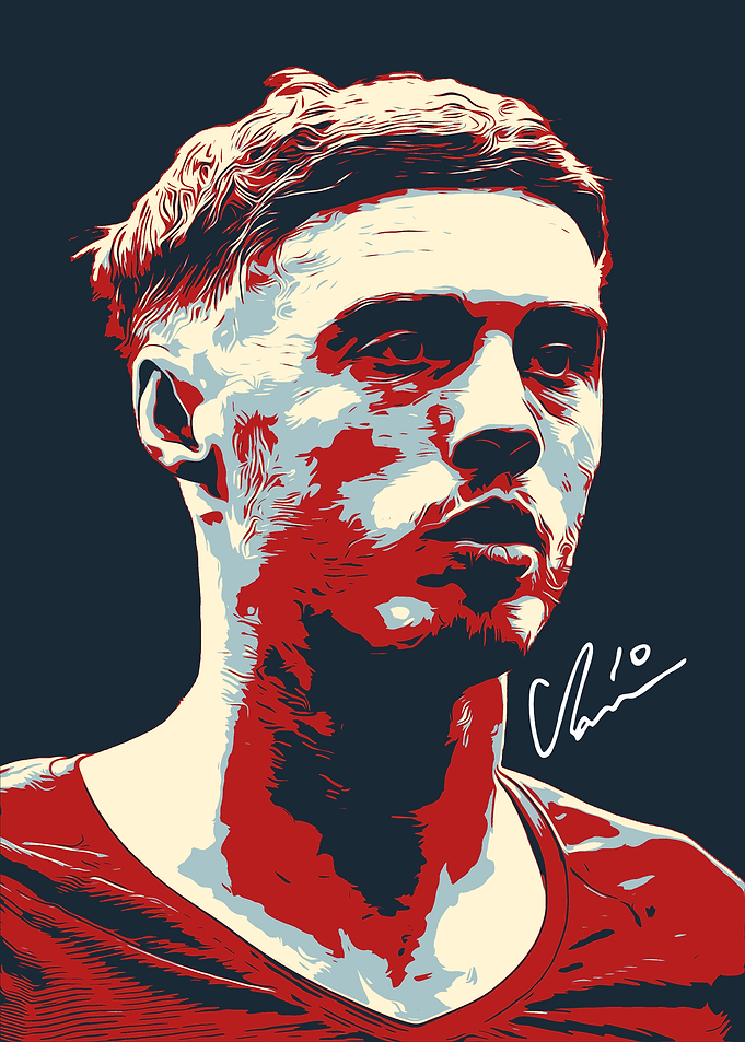 Cole Palmer Pop Art Style Portrait