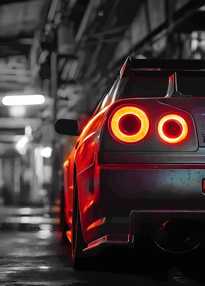 Nissan Skyline GT-R Tail Lights