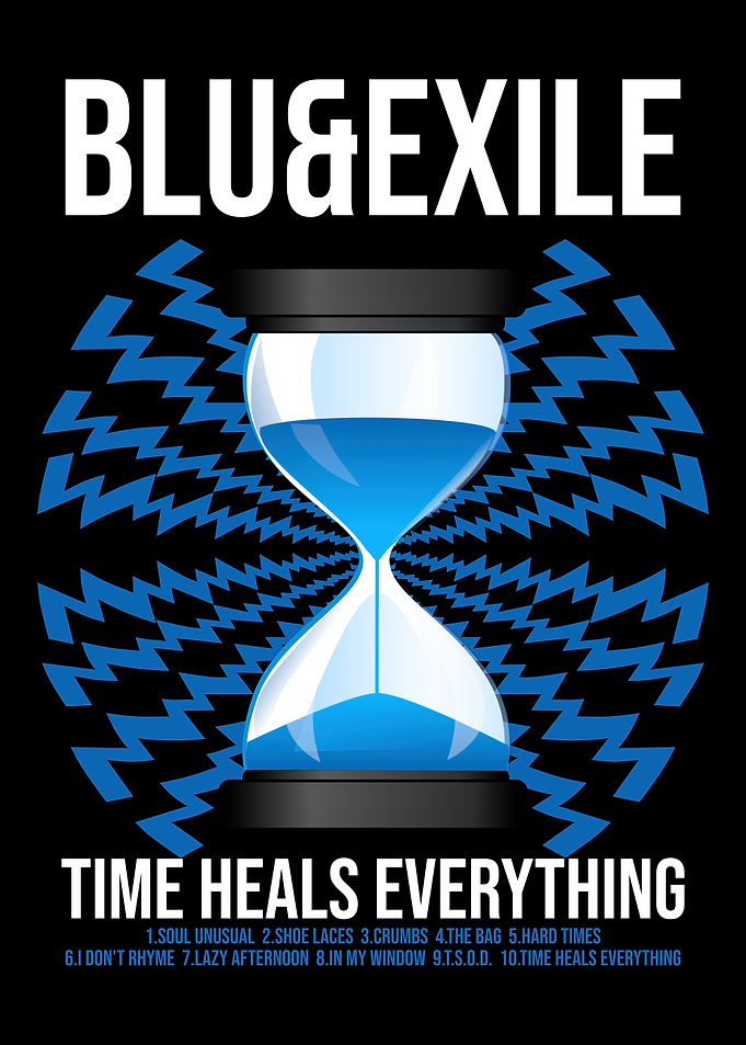 Blu & Exile Time Heals Everything Album Art
