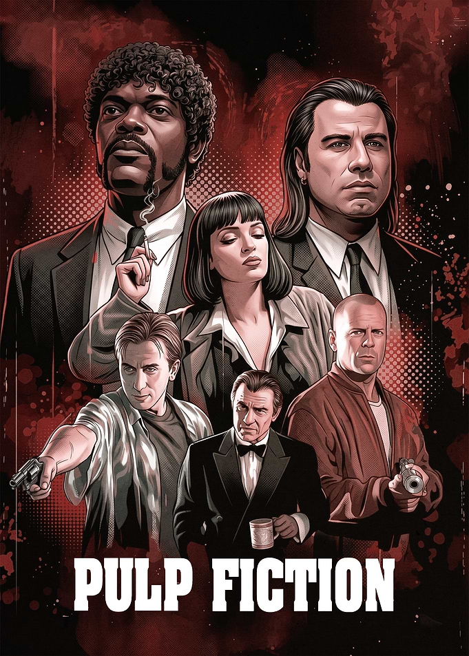 Pulp Fiction Movie Poster
