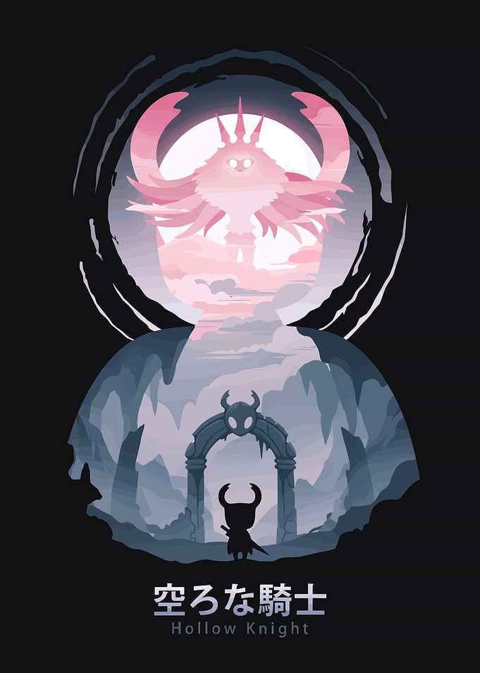Hollow Knight Minimalist Poster