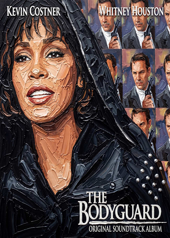 The Bodyguard Original Soundtrack Album Cover Art Poster
