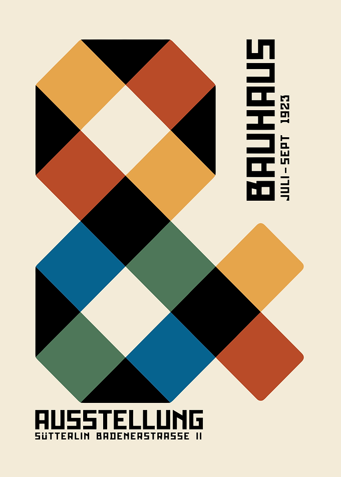 Bauhaus Exhibition Poster 1923