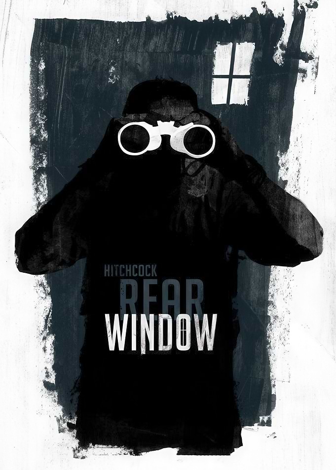 Rear Window Hitchcock Poster