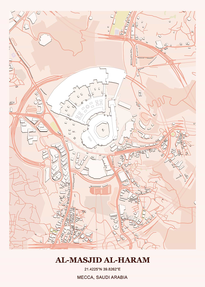 Al-Masjid Al-Haram Map