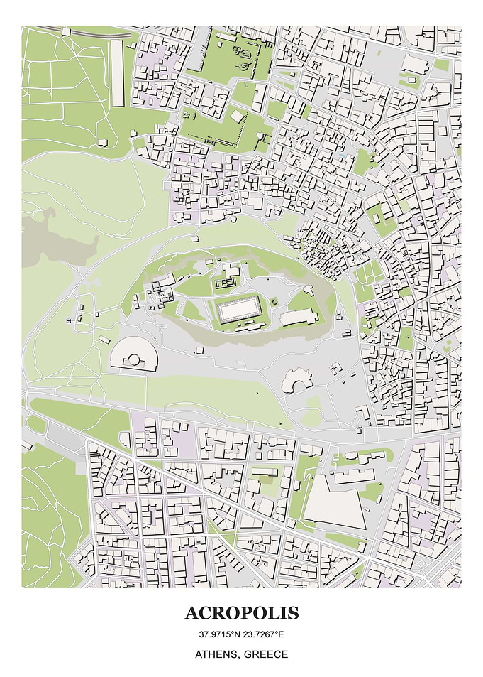 Acropolis Map