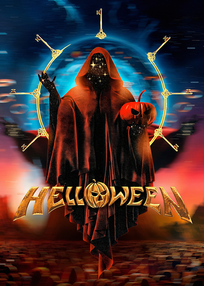 Helloween Grim Reaper with Pumpkin