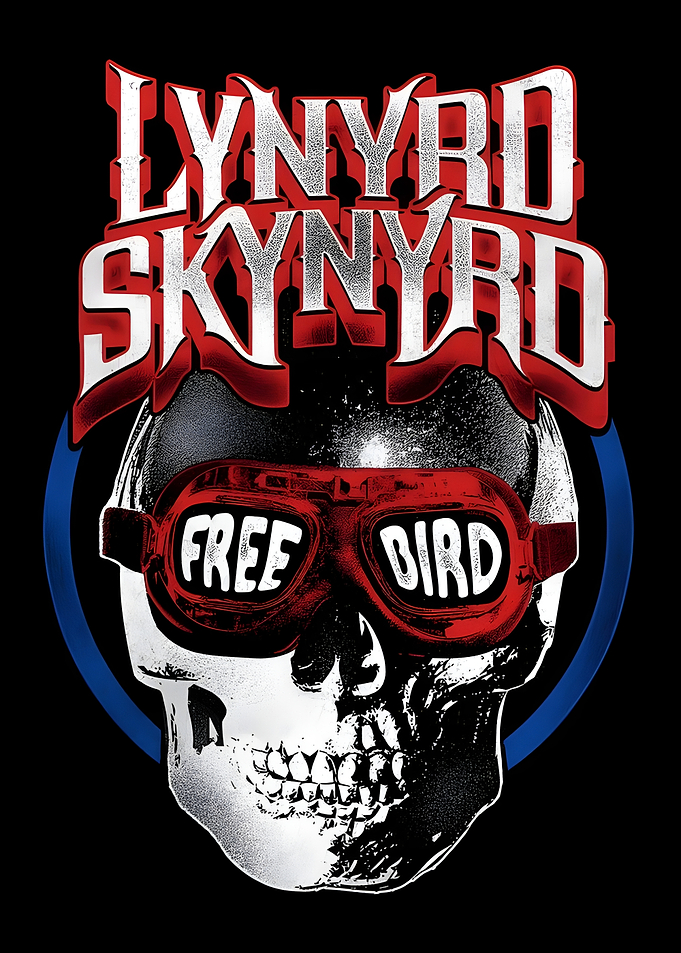 Lynyrd Skynyrd Free Bird Skull