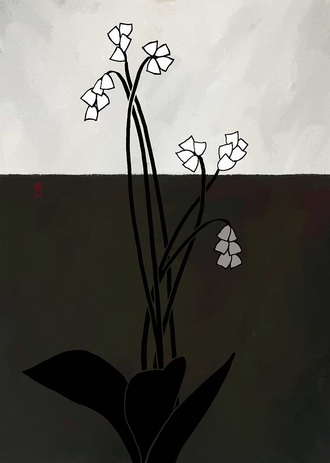 Minimalist Floral Illustration 151