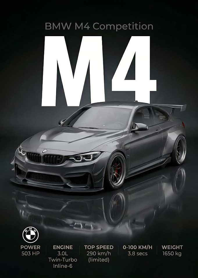 Sport legend BMW M4 Competition Car