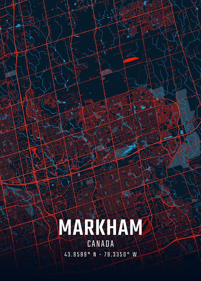 Markham City Map