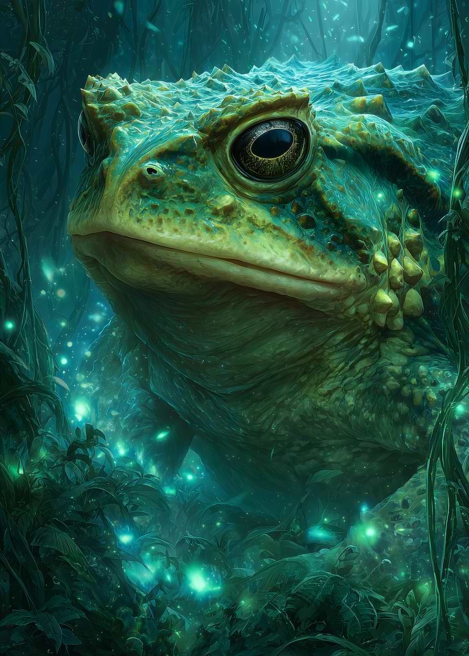 Mystical Forest Frog