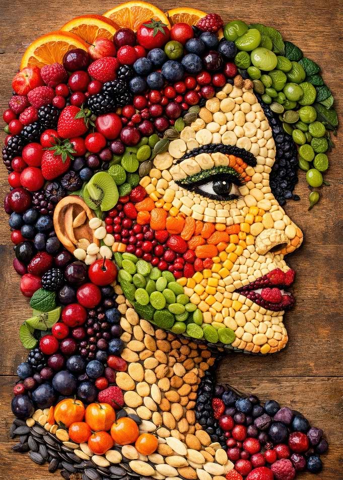 Fruit and Nut Portrait