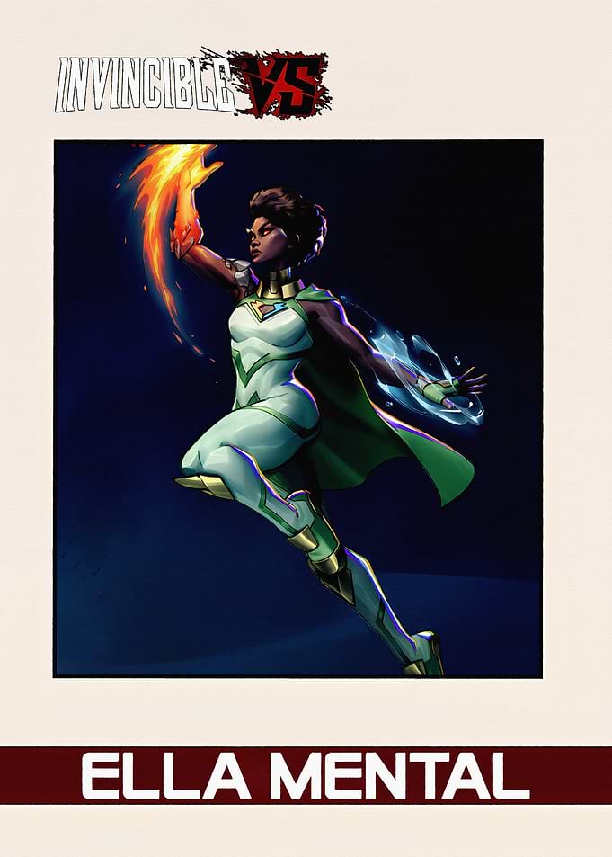 Invincible vs Ella Mental Game Poster
