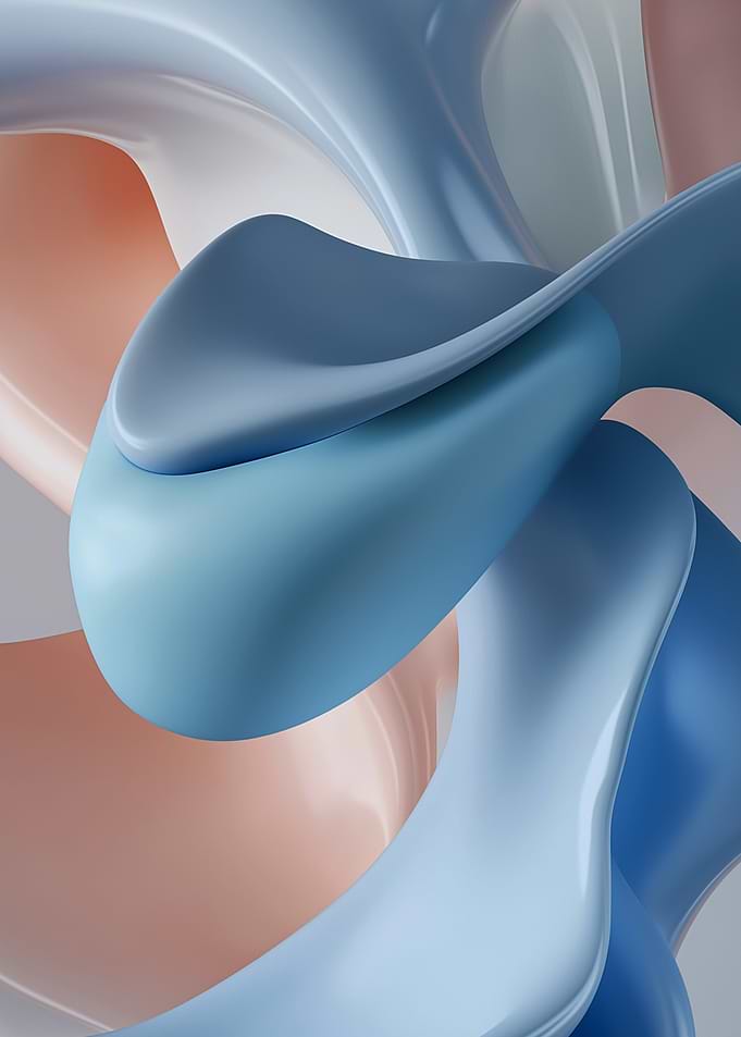 Abstract Swirling Forms