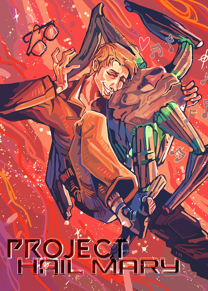 Project Hail Mary Art