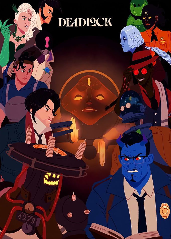 Deadlock Characters Gathering