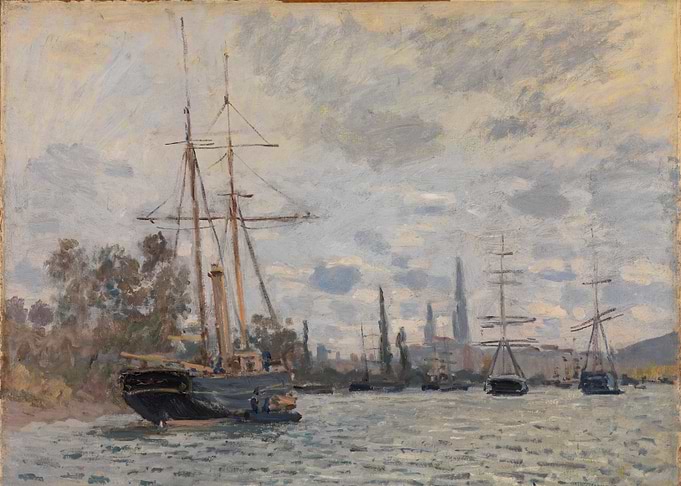 Boats in a Harbor