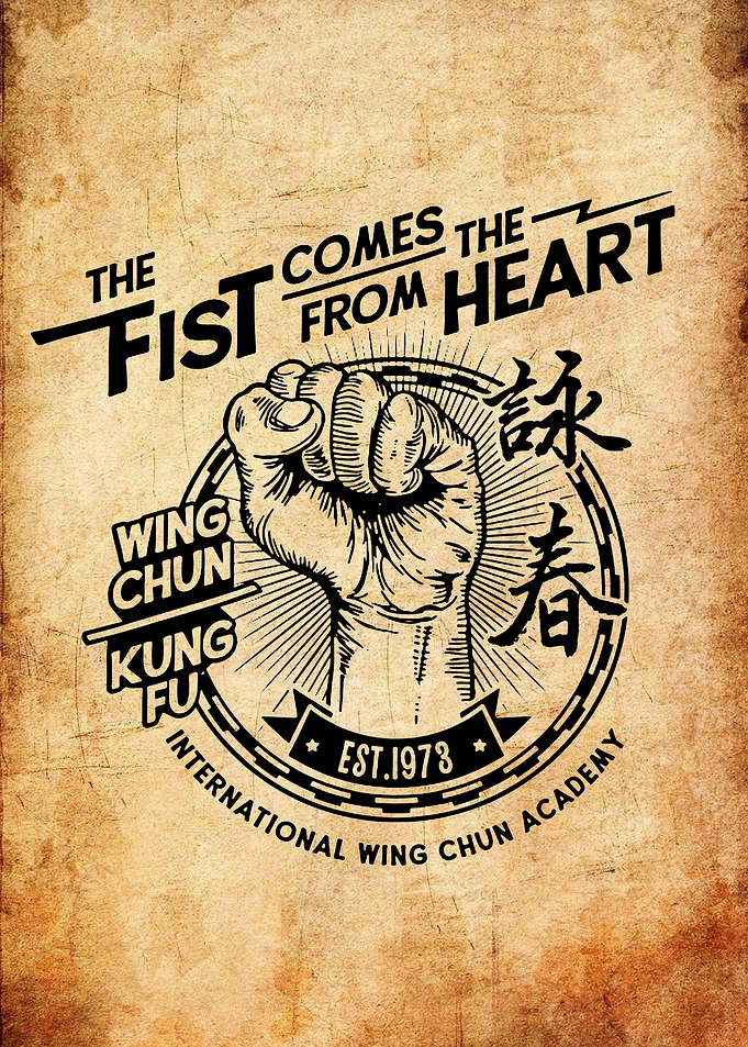 Wing Chun Kung Fu Fist Poster