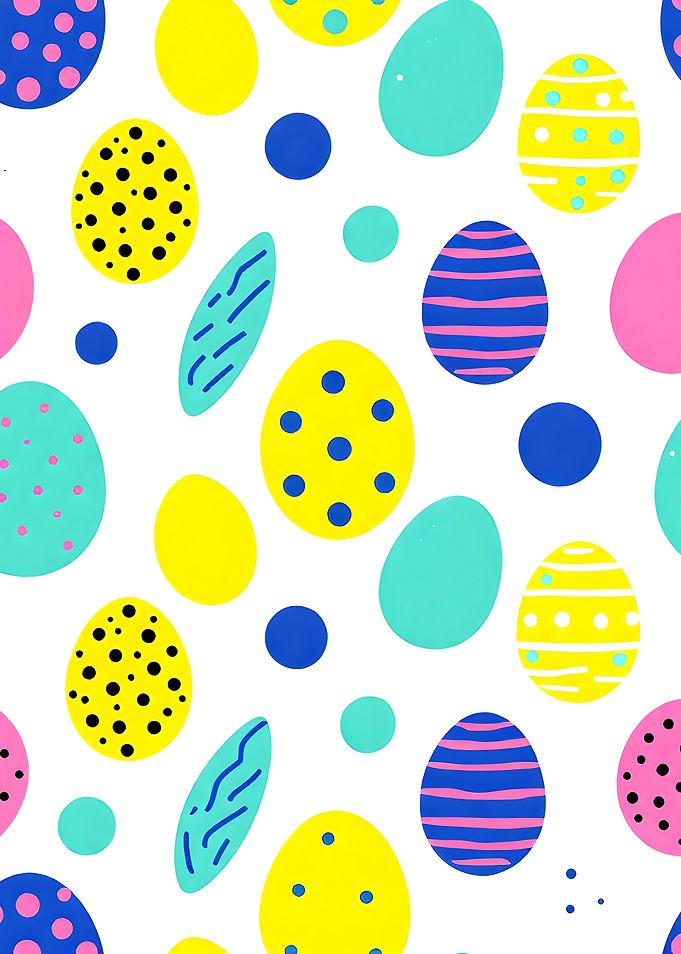 Colorful Easter Egg Pattern