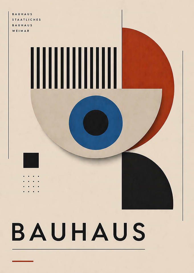 Bauhaus Weimar Poster