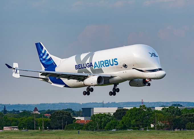 Airbus Beluga XL 1 Landing