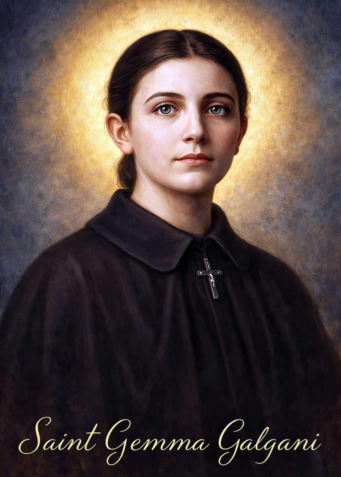Saint Gemma Galgani Portrait