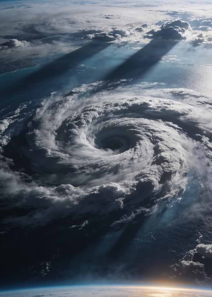Hurricane from Space