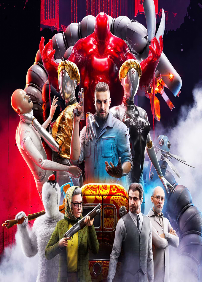 Atomic Heart Characters and Robots
