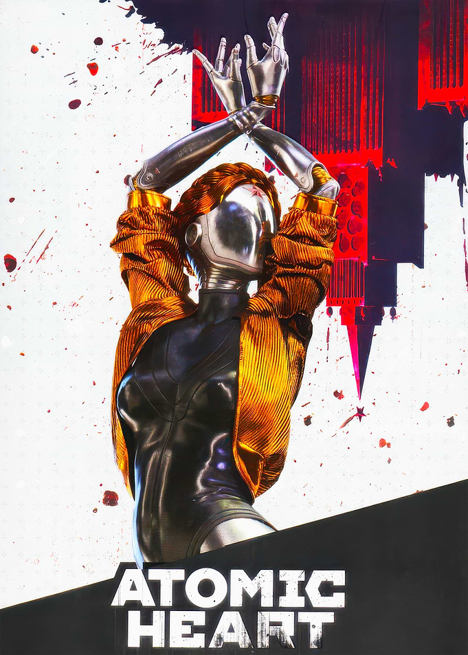 Atomic Heart Robot Poster