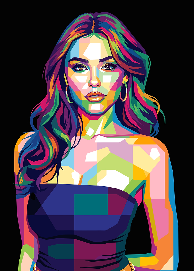 Madison Beer Pop Art