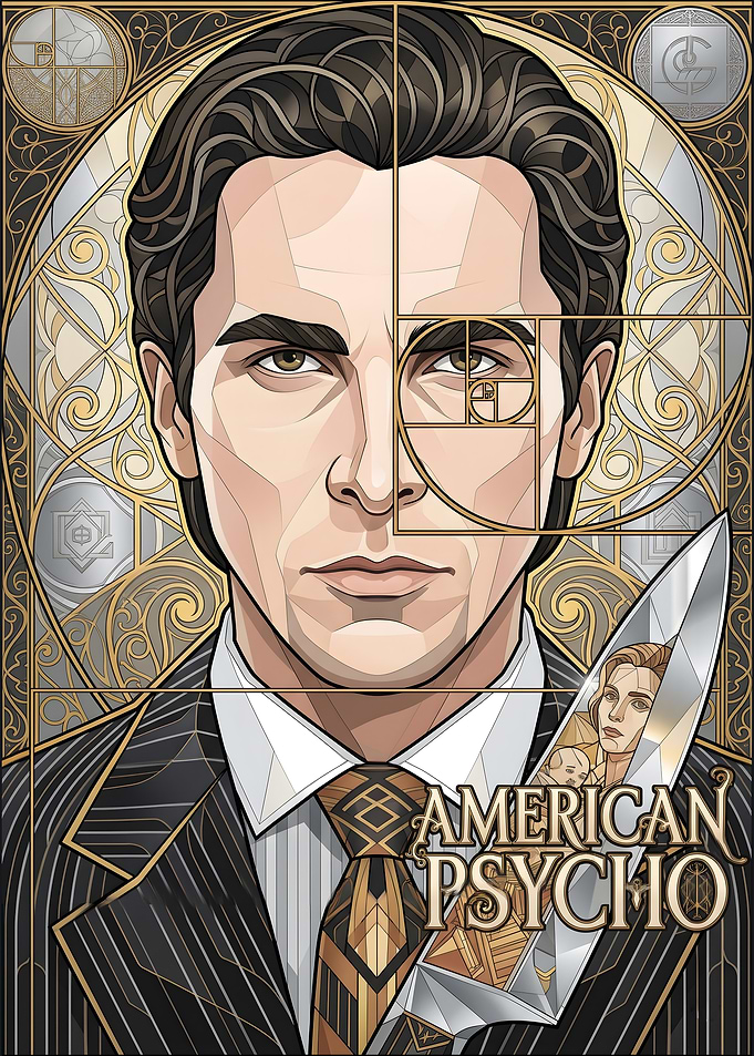 American Psycho Patrick Bateman Art