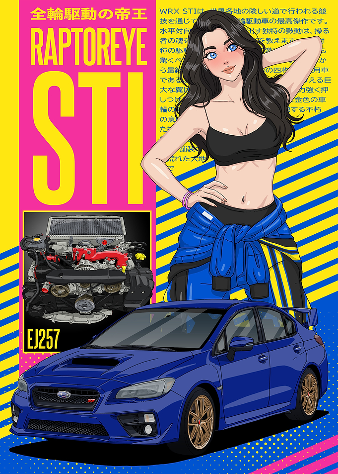 Subaru WRX STI Raptor eye