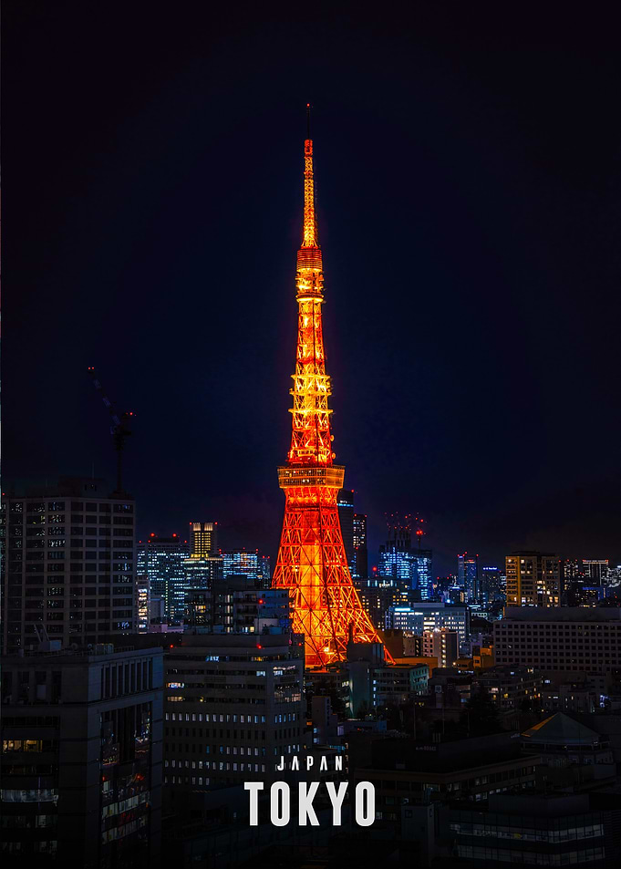 Tokyo Tower at Night