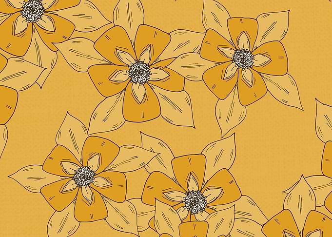 Retro Floral Pattern