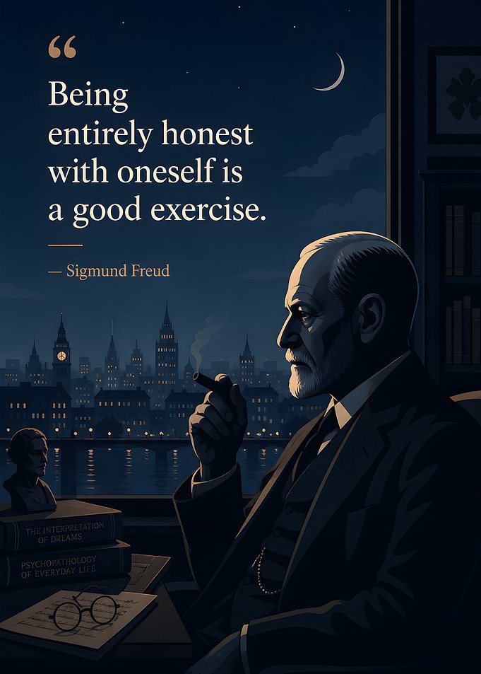 Sigmund Freud Quote on Honesty