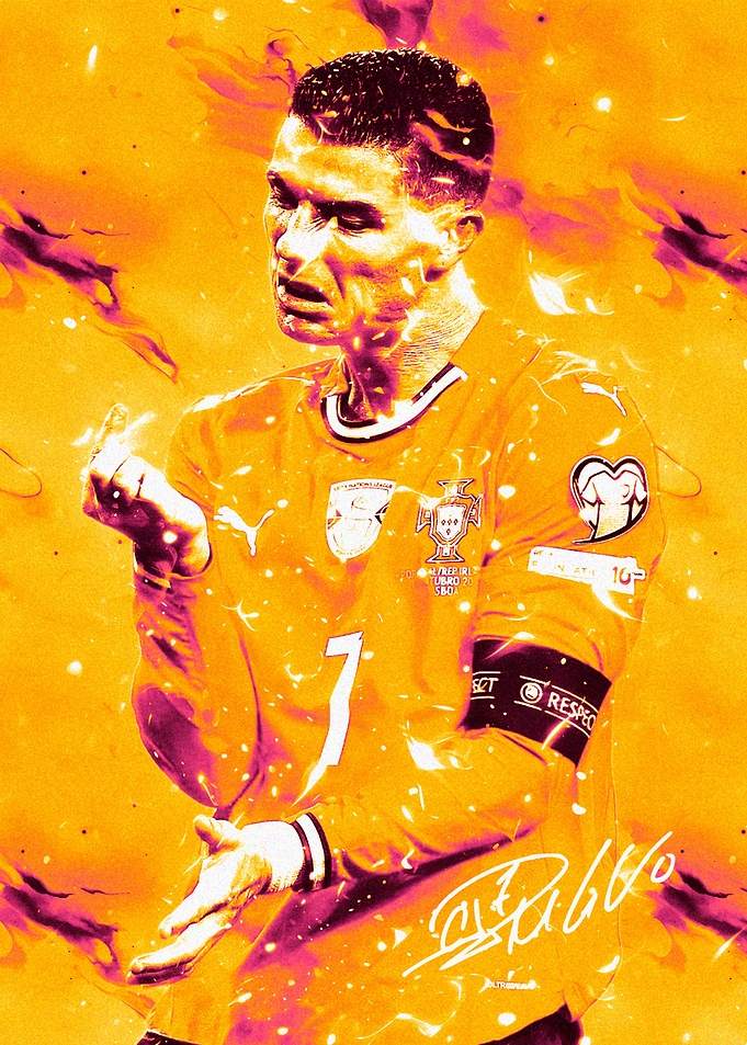 Cristiano Ronaldo Soccer Player