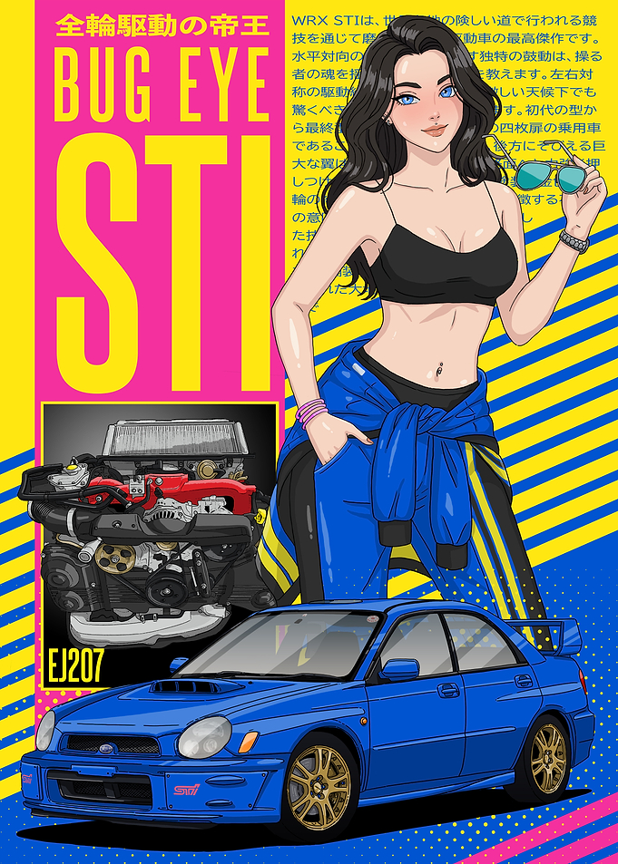 mpreza WRX STI Bug Eye