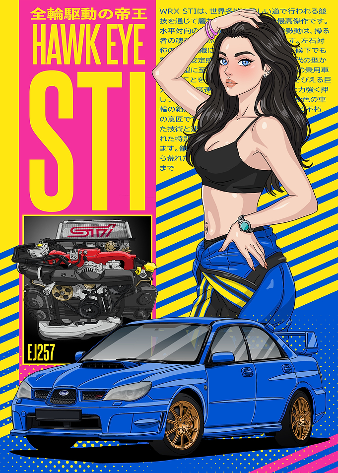 Subaru WRX STI Hawk Eye