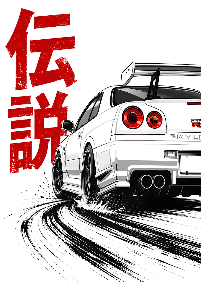 Nissan Skyline GT-R Drift