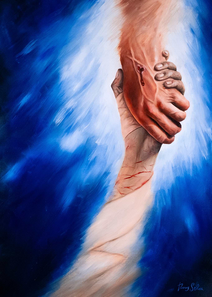 Divine Hand Healing Wounds Psalm 147