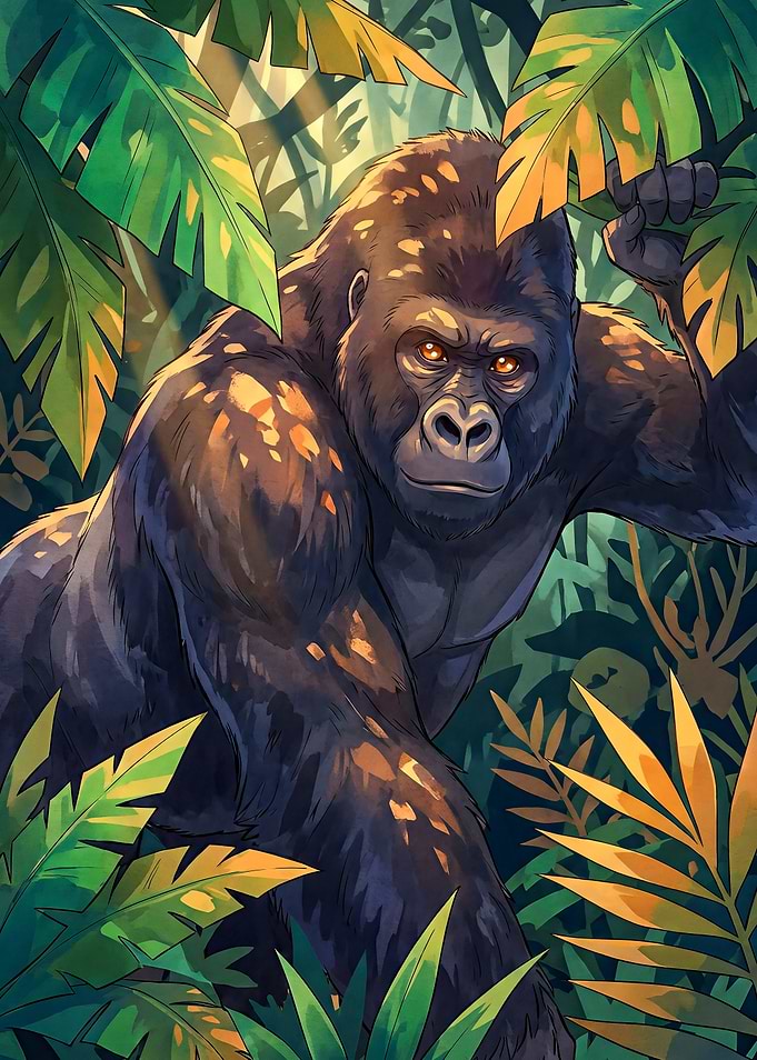 Gorilla in the Jungle