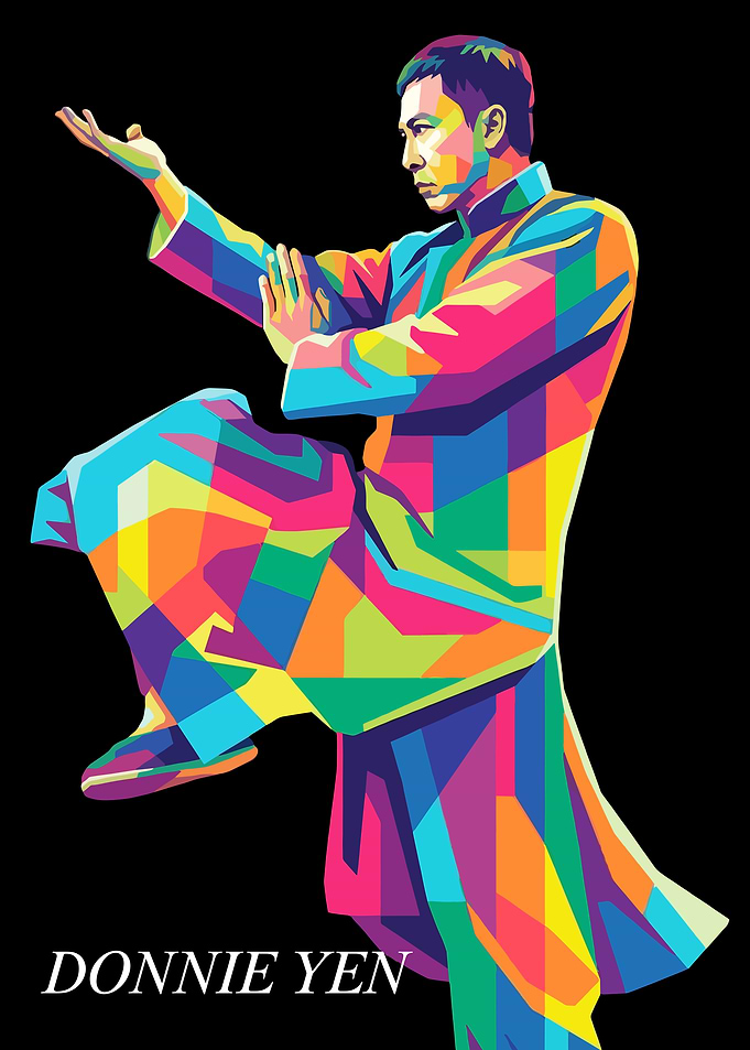 Donnie Yen Pop Art