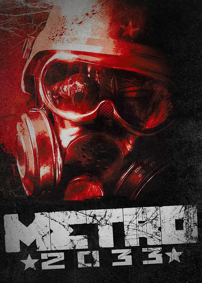 Metro 2033 Gas Mask Poster