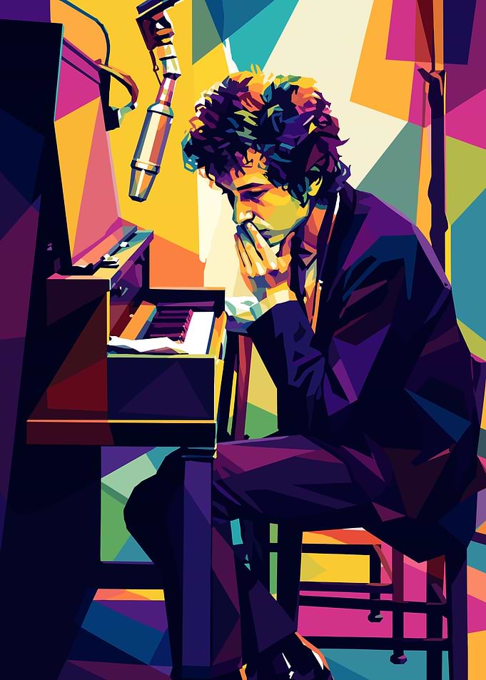 Bob Dylan at the Piano