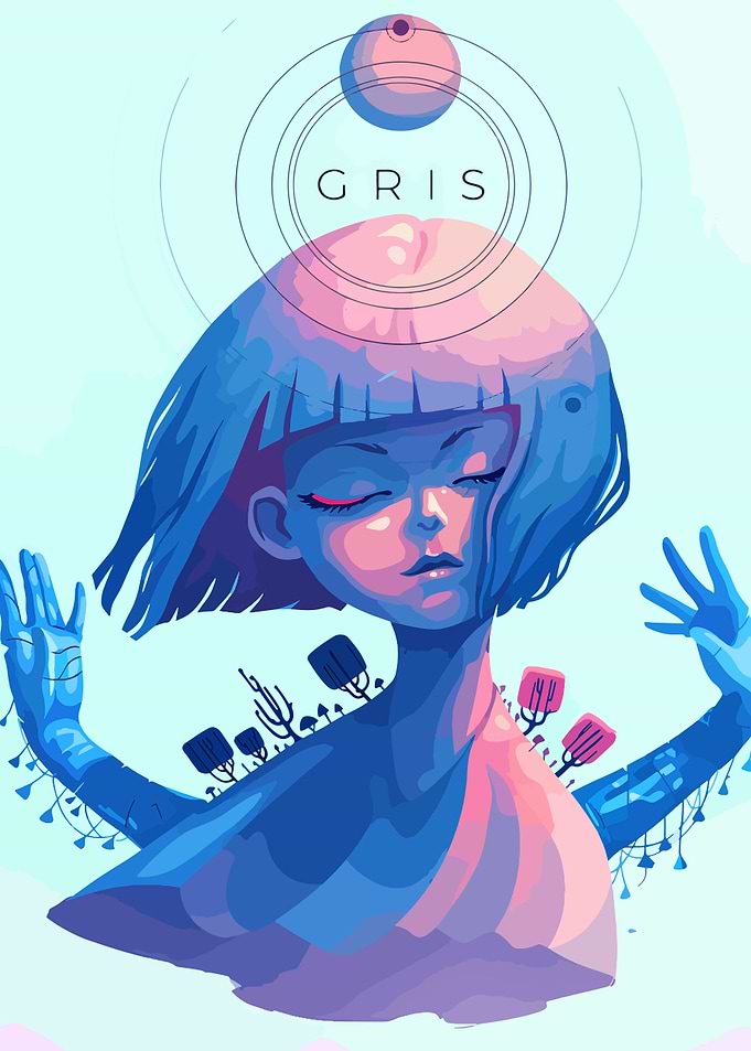 Gris Game Art