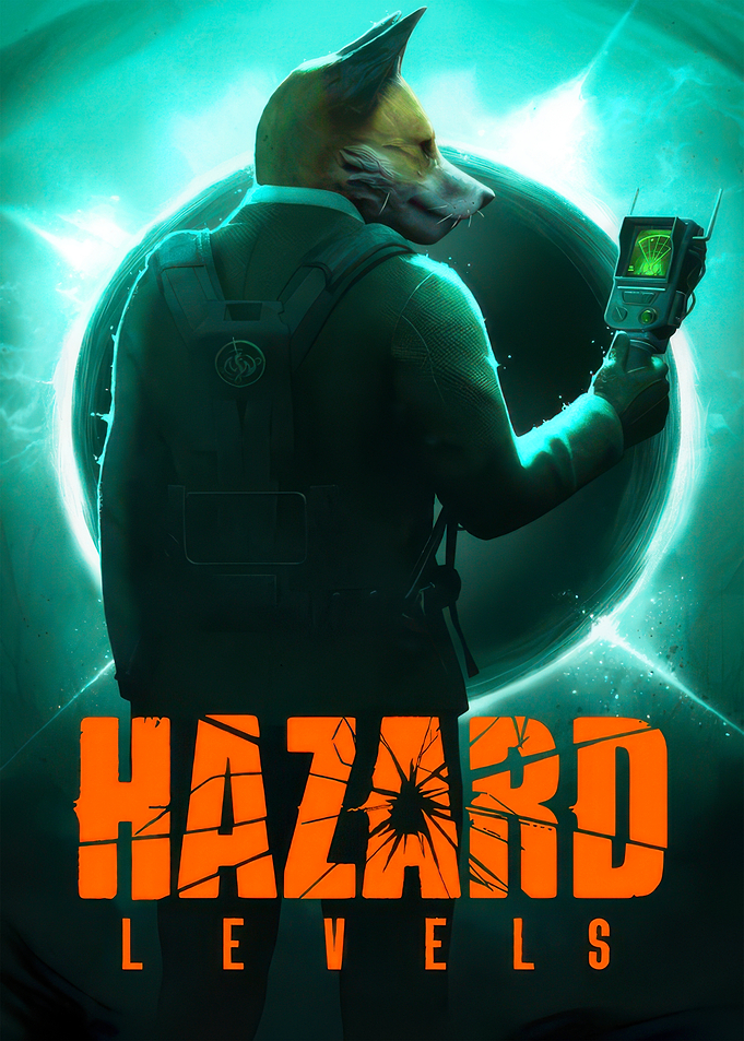 Fox character with hazard device