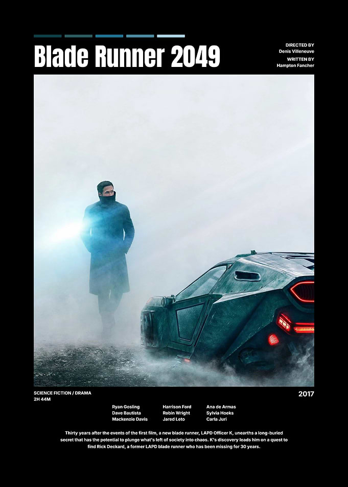 Blade Runner 2049 Movie Poster